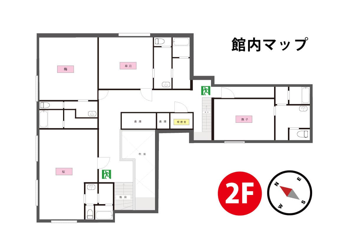 2階間取り図